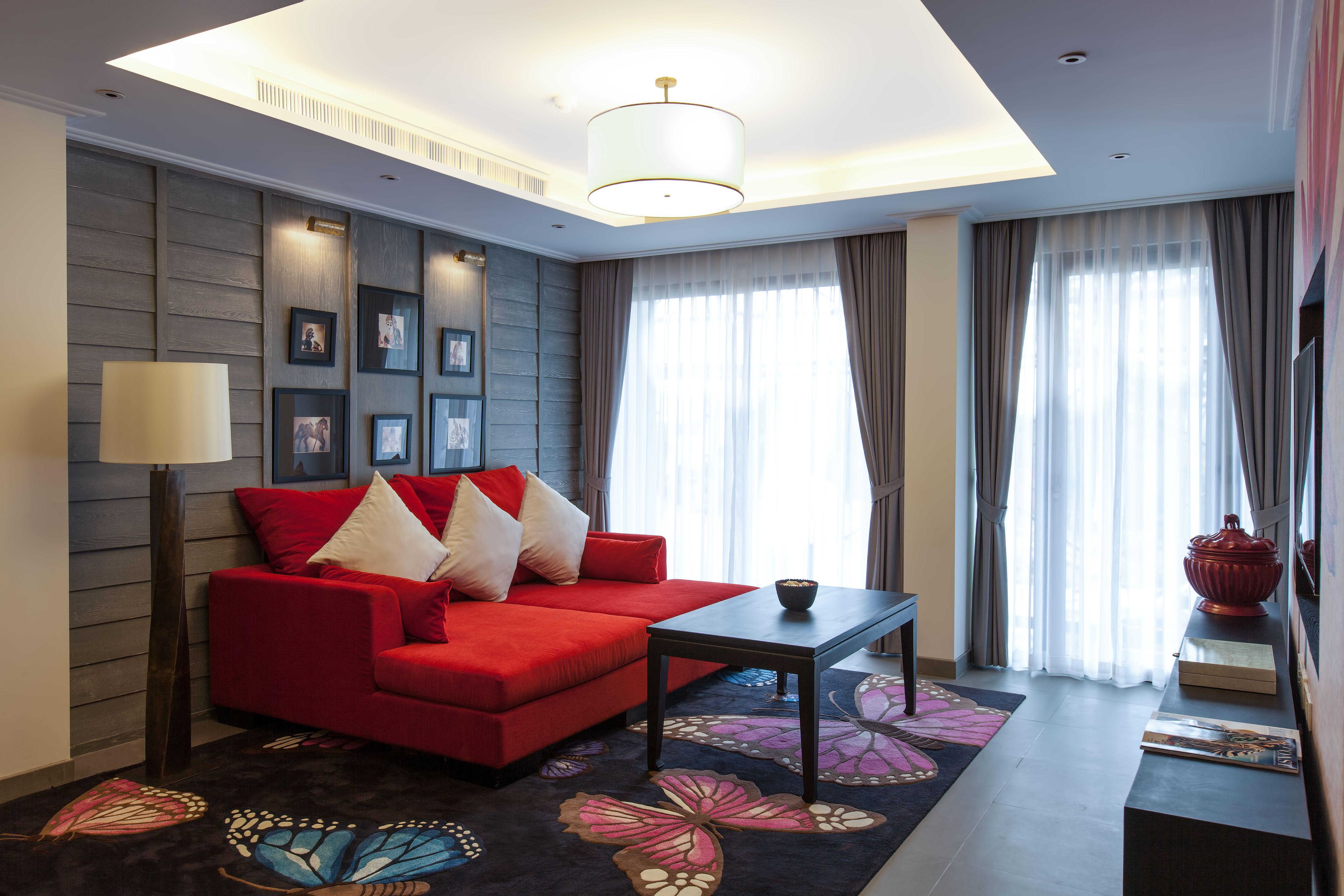 The Pavilions Phuket (Adults Only) Bang Tao Beach  Exterior photo A living room at the hotel