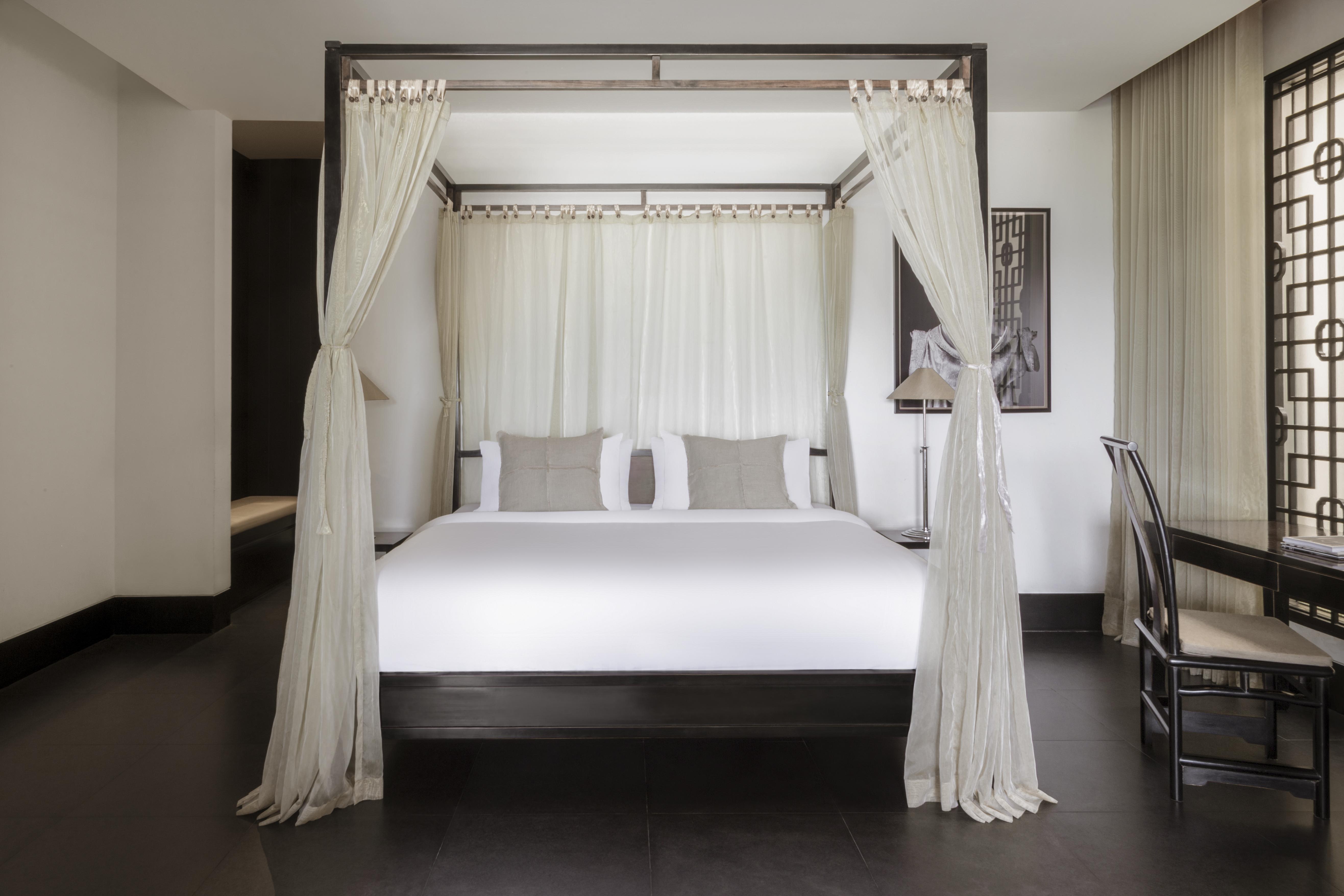 The Pavilions Phuket (Adults Only) Bang Tao Beach  Exterior photo A bed with curtains
