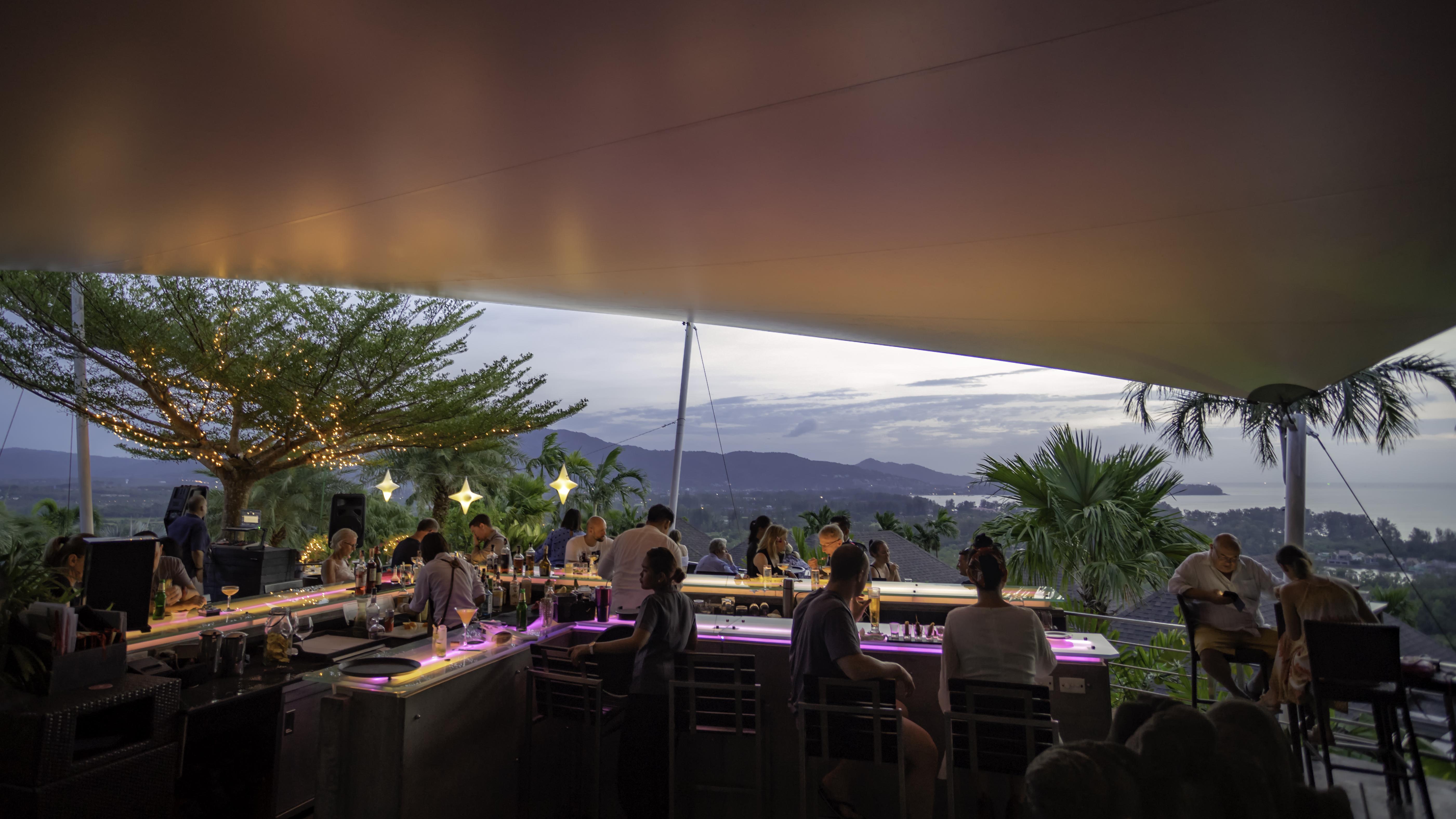 The Pavilions Phuket (Adults Only) Bang Tao Beach  Exterior photo The bar at the top of the resort