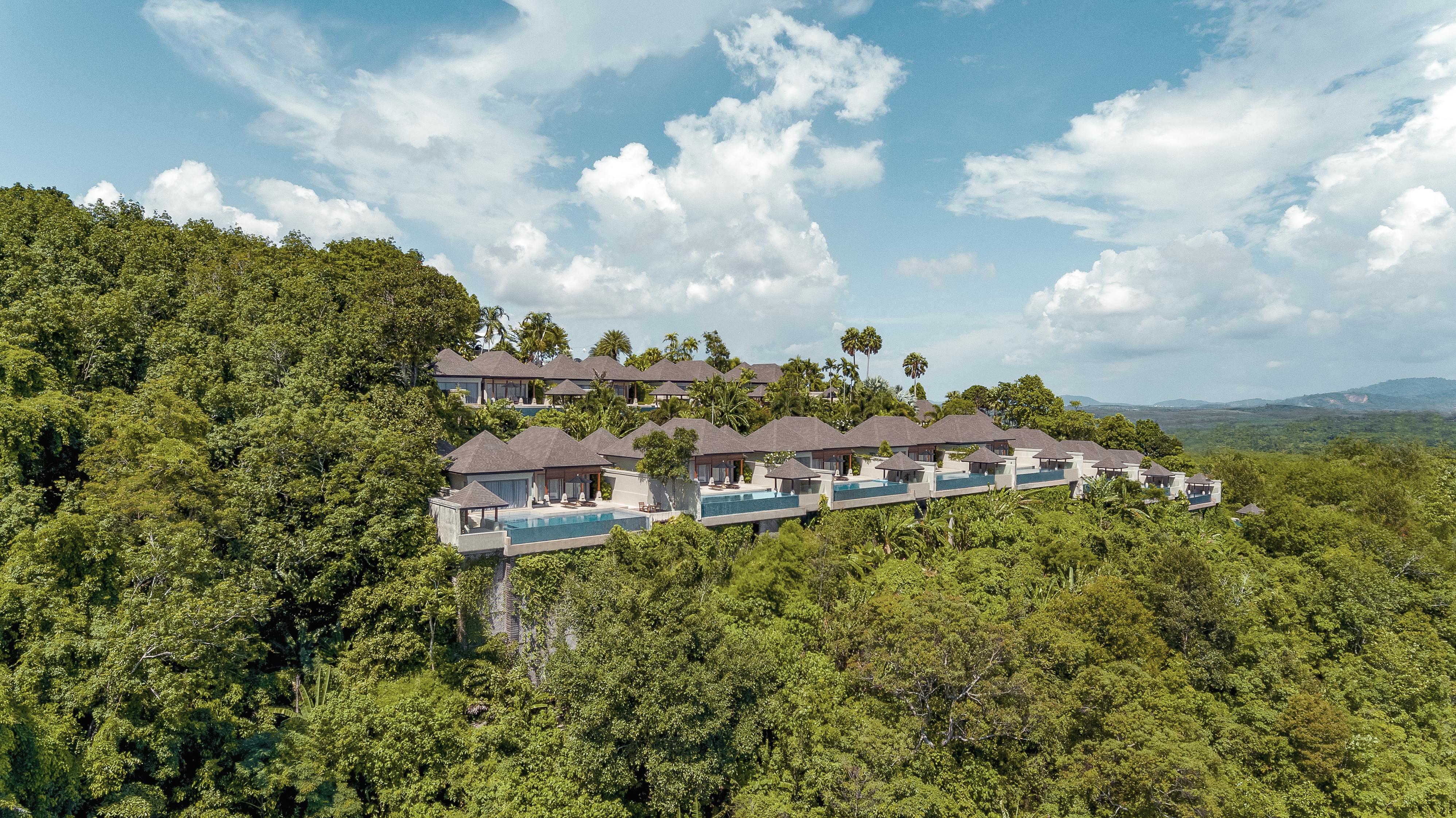 The Pavilions Phuket (Adults Only) Bang Tao Beach  Exterior photo Aerial view of the villas